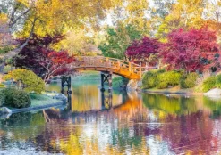 Bluebird Puzzle - Midwest Botanical Garden - 1500 Piece Jigsaw Puzzle Online