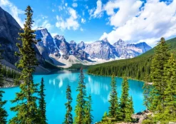 Bluebird Puzzle - Moraine Lake in Banff National Park - 1500 Piece Jigsaw Puzzle Discount