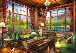 Bluebird Puzzle - Mount Cabin View - 1000 piece jigsaw puzzle New