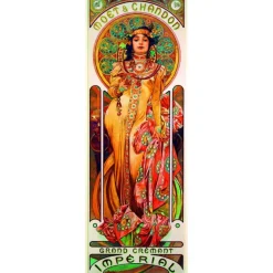 Art by Bluebird Bluebird Puzzle - Mucha - Moët & Chandon-Grand Crémant Impérial, 1899 - 1000 Piece Jigsaw Puzzle Online