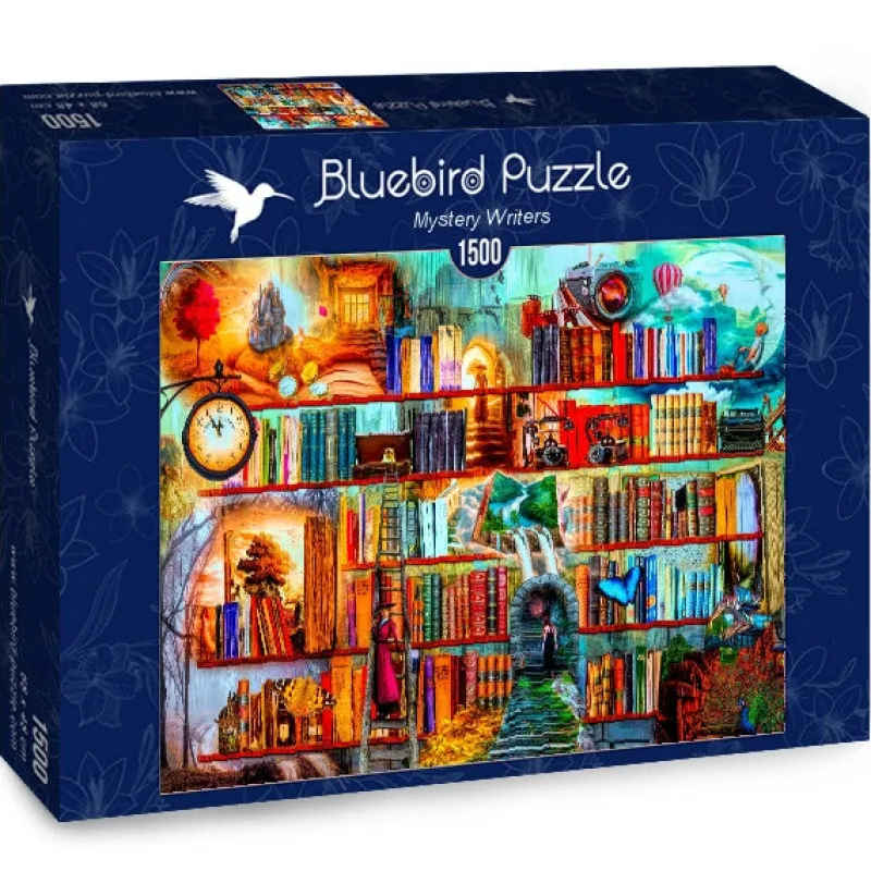 Bluebird Puzzle - Mystery Writers - 1500 Piece Jigsaw Puzzle Outlet