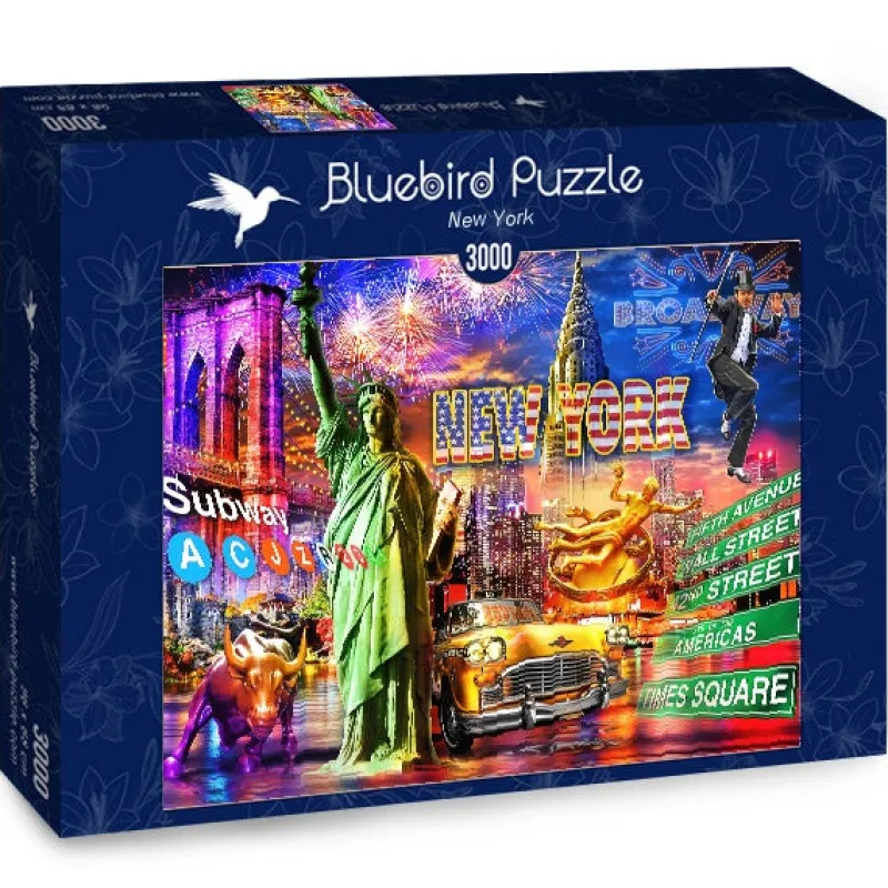 Bluebird Puzzle 70149 New York 3000 piece jigsaw puzzle Outlet