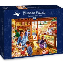 Bluebird Puzzle - Nostalgic Cake shop - 1000 Piece Jigsaw Puzzle Outlet