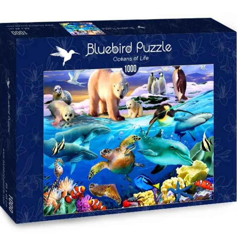 Bluebird Puzzle 70288 Oceans of Life 1000 piece jigsaw puzzle Fashion