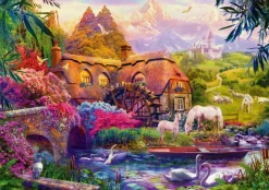 Bluebird Puzzle - Old Mill - 1000 Piece Jigsaw Puzzle Best