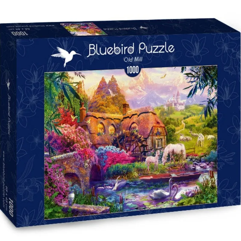 Bluebird Puzzle - Old Mill - 1000 Piece Jigsaw Puzzle Best