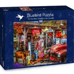 Bluebird Puzzle 70209 On the Back Roads in the Country - 1000 Piece Jigsaw Puzzle Discount