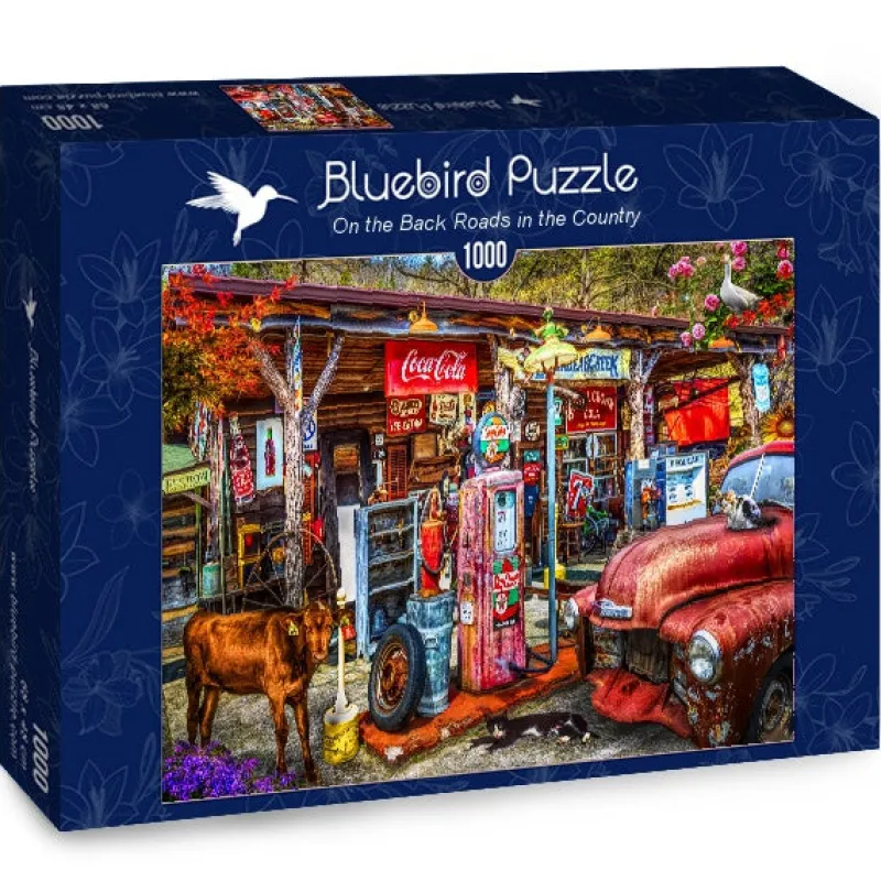 Bluebird Puzzle - On the Back Roads in the Country - 1000 Piece Jigsaw Puzzle Hot