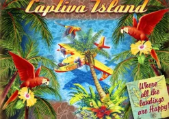 Bluebird Puzzle 70104 Parrot Palm Clipper 1500 Piece Jigsaw Puzzle Best