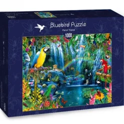 Bluebird Puzzle - Parrot Tropics - 1000 Piece Puzzle Sale