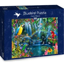 Bluebird Puzzle - Parrot Tropics - 3000 Piece Jigsaw Puzzle Hot
