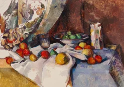 Art by Bluebird Bluebird Puzzle - Paul Cézanne - Still Life with Apples, 1895-1898 - 1000 Piece Jigsaw Puzzle Clearance
