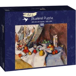 Art by Bluebird Bluebird Puzzle - Paul Cézanne - Still Life with Apples, 1895-1898 - 1000 Piece Jigsaw Puzzle Clearance