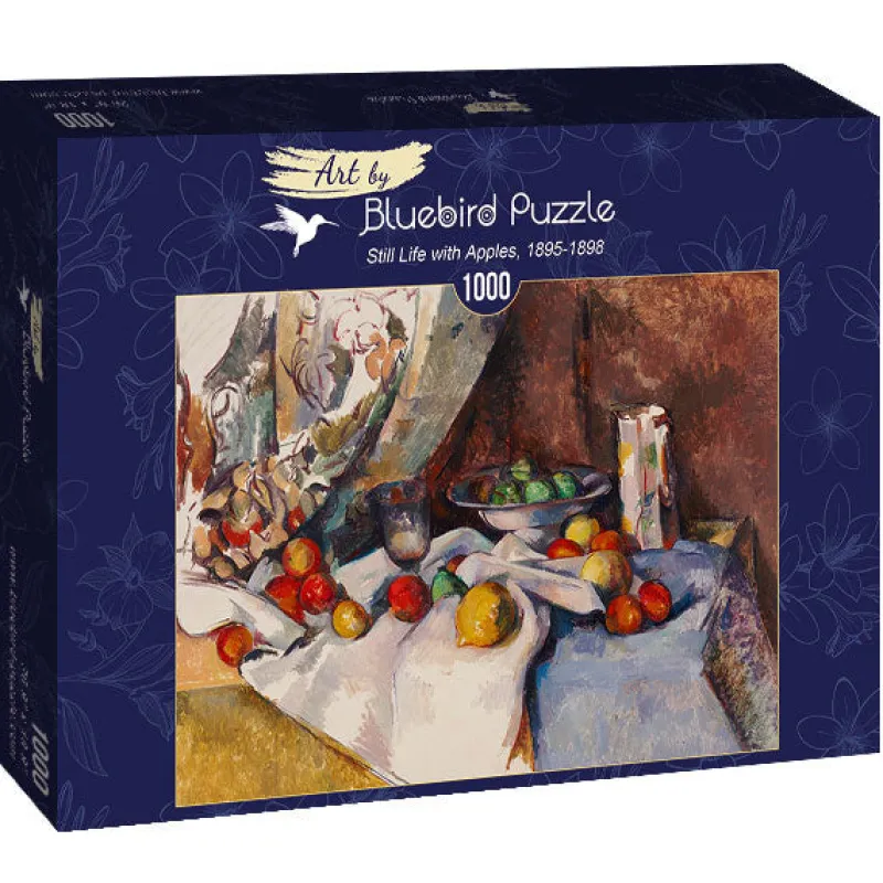 Art by Bluebird Bluebird Puzzle - Paul Cézanne - Still Life with Apples, 1895-1898 - 1000 Piece Jigsaw Puzzle Clearance