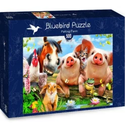 Bluebird Puzzle - Petting Farm - 500 Piece Jigsaw Puzzle Outlet