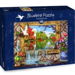 Bluebird Puzzle - Picture of Life - 1500 Piece Jigsaw Puzzle Fashion