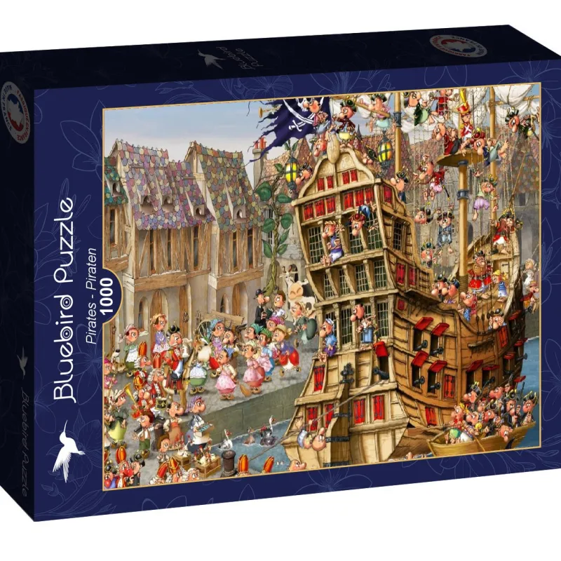 Bluebird Puzzle - Pirates - 1000 Piece Jigsaw Puzzle Best