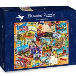 Bluebird Puzzle - Postcard (USA) - 1000 Piece Jigsaw Puzzle Hot