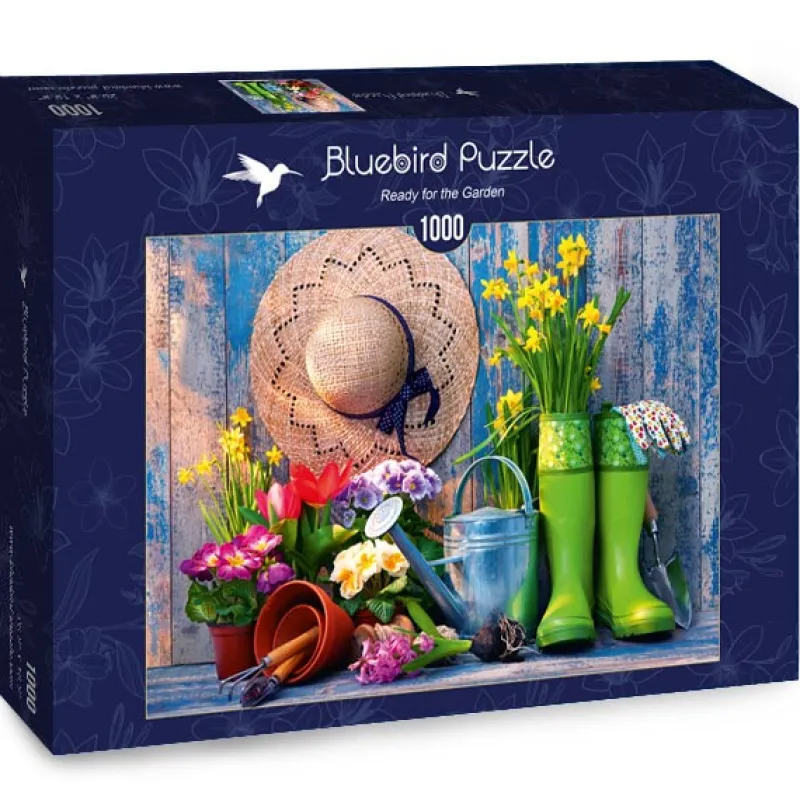 Bluebird Puzzle - Ready for the Garden - 1000 Piece Jigsaw Puzzle Sale