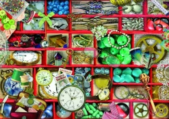 Bluebird Puzzle - Red Collection - 1000 Piece Jigsaw Puzzle Clearance