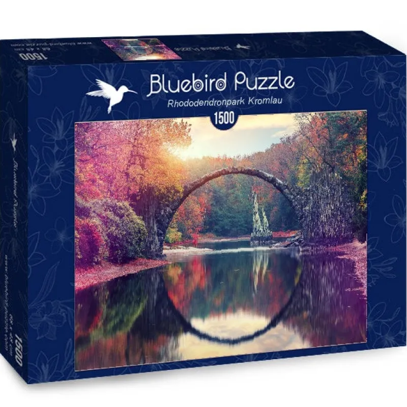 Bluebird Puzzle - Rhododendronpark Kromlau - 1500 Piece Jigsaw Puzzle Discount