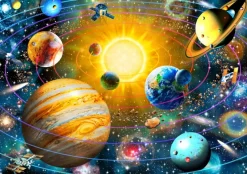 Bluebird Puzzle - Ringed Solar System - 1500 piece jigsaw puzzle New