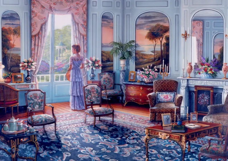 Bluebird Puzzle - Romantic Reminiscence - 1000 Piece Jigsaw Puzzle Hot