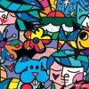 Bluebird Puzzle - Romero Britto - Britto Garden - 1000 Piece Jigsaw Puzzle Outlet