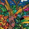 Bluebird Puzzle - Romero Britto - Amazon - 1000 Piece Jigsaw Puzzle Sale