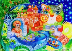 Bluebird Puzzle - Russian Tale - 1500 piece jigsaw puzzle Best