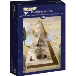 Bluebird Puzzle - Salvador Dalí - Apparition of the Visage of Aphrodite of Cnidos in a Landscape, c. 1981 - 1000 Piece Jigsaw Puzzle Hot