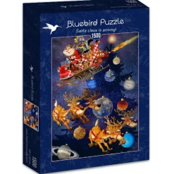 Bluebird Puzzle - Santa Claus is arriving! - 1000 Piece Jigsaw Puzzle Online