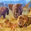 Bluebird Puzzle - Savannah Animals - 1500 Piece Jigsaw Puzzle Outlet