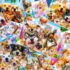 Bluebird Puzzle - Selfie Pet Collage - 1000 Piece Jigsaw Puzzle Outlet