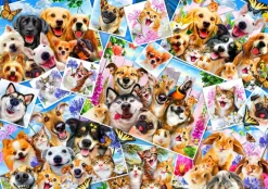 Bluebird Puzzle - Selfie Pet Collage - 1000 Piece Jigsaw Puzzle Outlet
