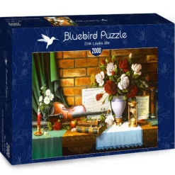 Bluebird Puzzle - She Loves Me - 2000 Piece Jigsaw Puzzle Hot
