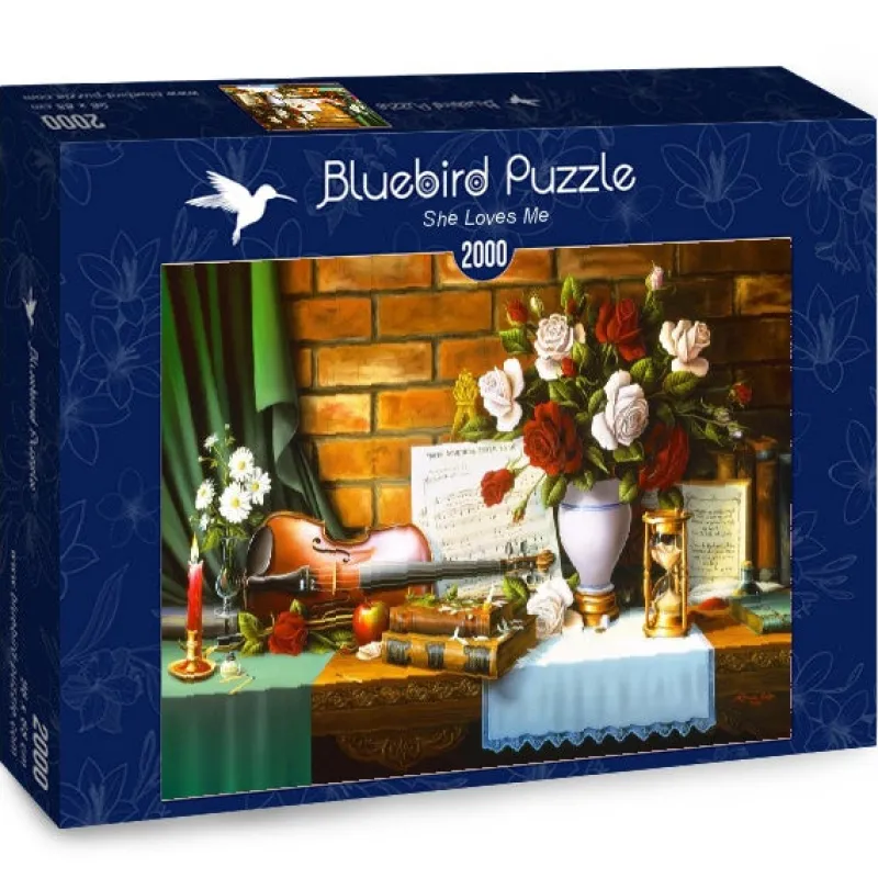 Bluebird Puzzle - She Loves Me - 2000 Piece Jigsaw Puzzle Hot
