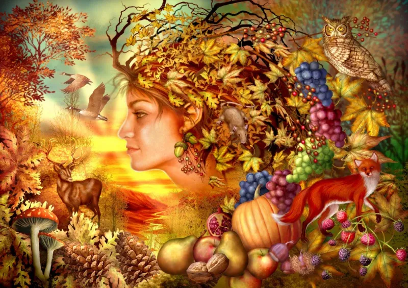 Bluebird Puzzle - Spirit of Autumn - 1000 Piece Jigsaw Puzzle Best