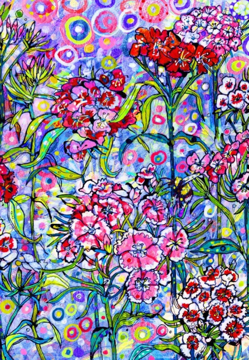 Bluebird Puzzle - Sweet William - 1000 Piece Jigsaw Puzzle Clearance