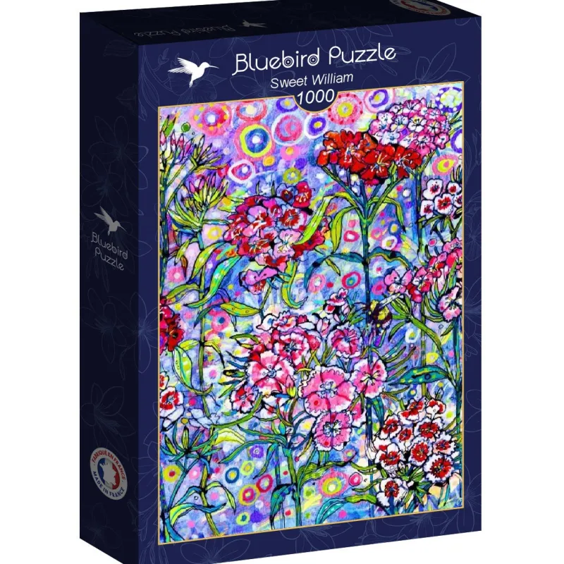 Bluebird Puzzle - Sweet William - 1000 Piece Jigsaw Puzzle Clearance