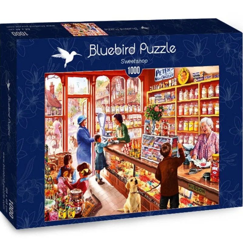 Bluebird Puzzle - Sweetshop - 1000 Piece Jigsaw Puzzle Hot