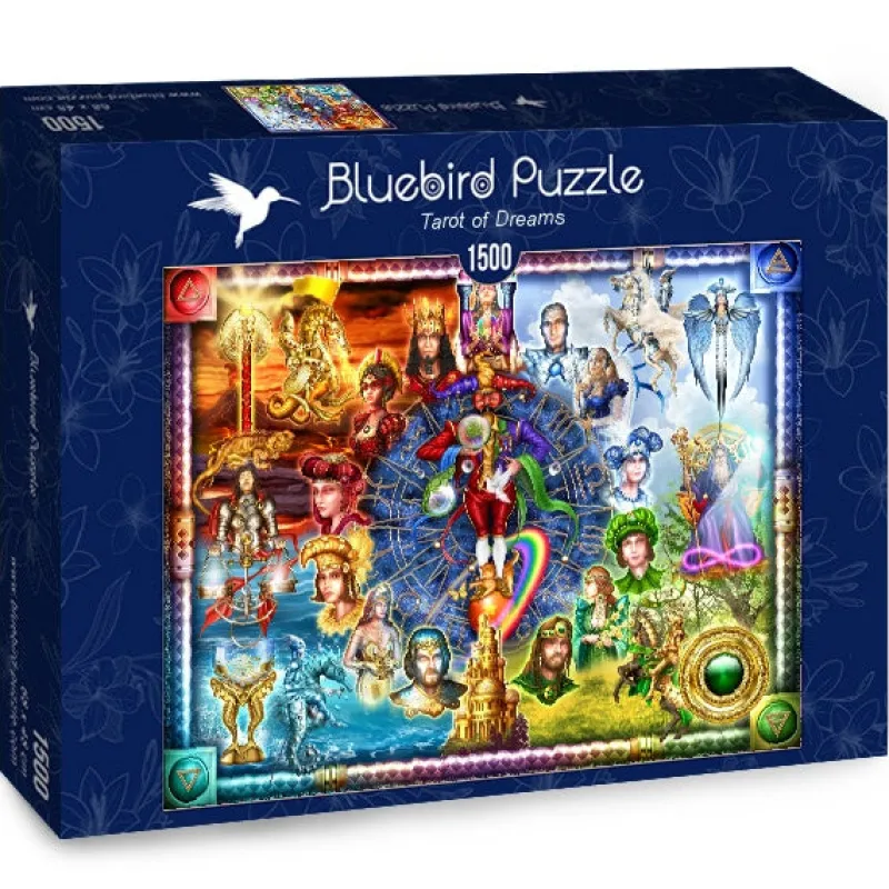Bluebird Puzzle - Tarot of Dreams - 1500 Piece Jigsaw Puzzle Best