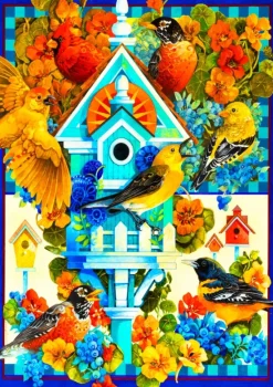 Bluebird Puzzle - The Avian Sanctuary - 1000 Piece Jigsaw Puzzle Fashion