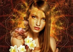 Bluebird Puzzle - The Flower Woman - 1000 Piece Puzzle Clearance