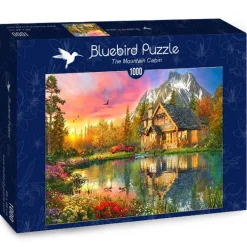 Bluebird Puzzle - The Mountain Cabin - 1000 Piece Jigsaw Puzzle Discount