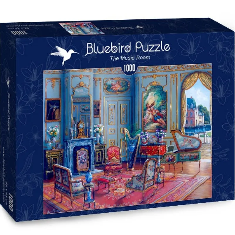 Bluebird Puzzle - The Music Room - 1000 Piece Jigsaw Puzzle Fashion