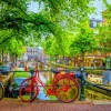 Bluebird Puzzle - The Red Bike in Amsterdam - 1000 Piece Jigsaw Puzzle Sale