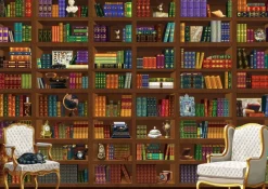 Bluebird Puzzle - The Vintage Library - 6000 Piece Jigsaw Puzzle Fashion