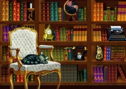 Bluebird Puzzle - The Vintage Library - 1000 Piece Jigsaw Puzzle Fashion