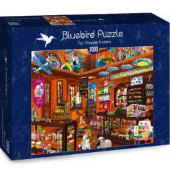 Bluebird Puzzle - Toy Shoppe Hidden - 1000 Piece Jigsaw Puzzle New